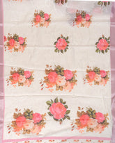 SC3971 - Linen Digital Print With Full Embroidery